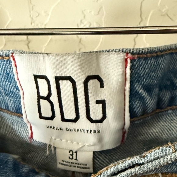 BDG|Super wide leg denim jeans,distressed with raw hem,Urban Outfitters••Size 31 - Picture 7 of 10